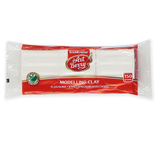 Picture of EK MODELLING CLAY WHITE 150G WITH ALOE VERA